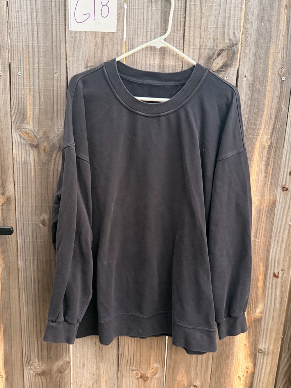 lululemon athletica perfectly oversized crew sweatshirt Size 14